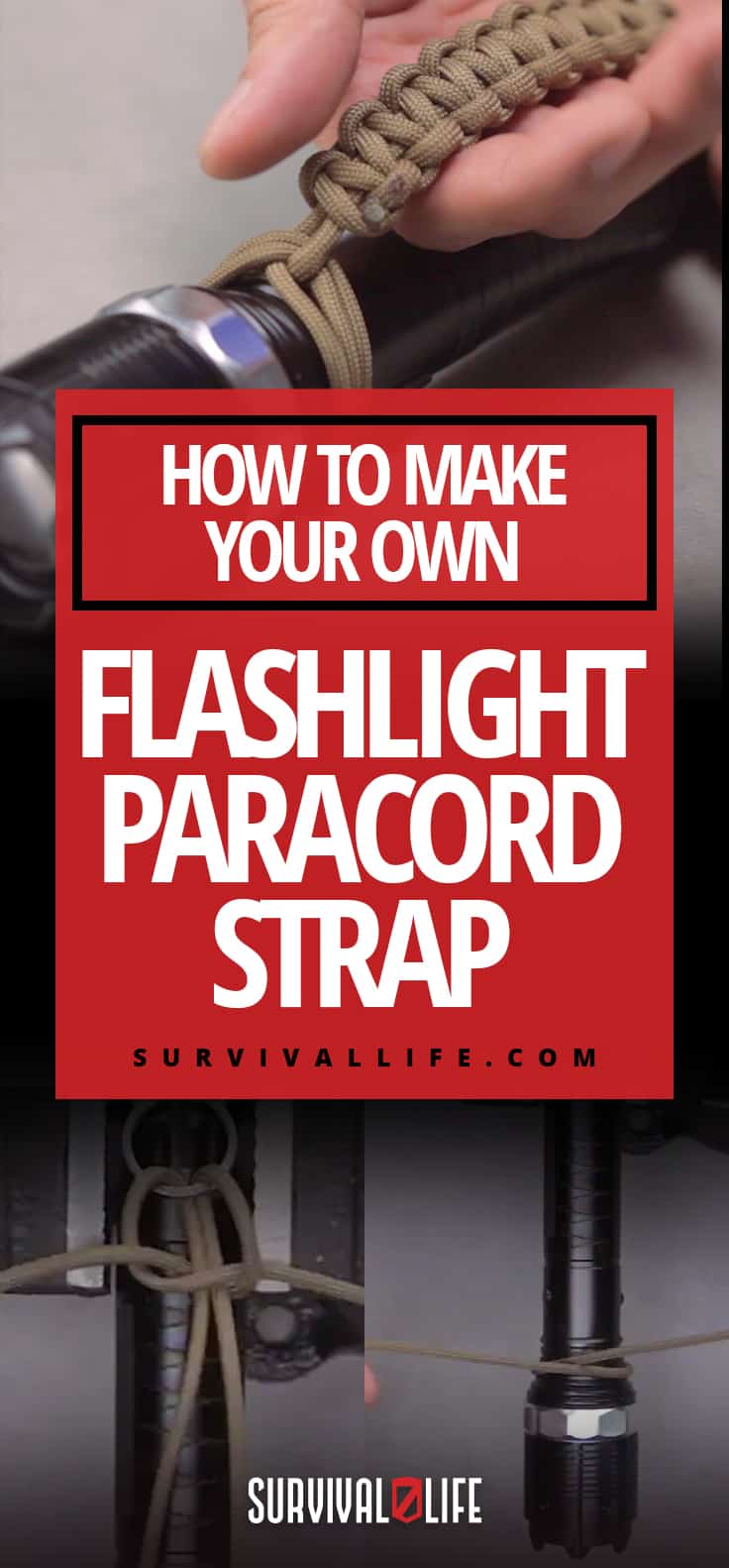 How to Make Your Own Flashlight Paracord Strap