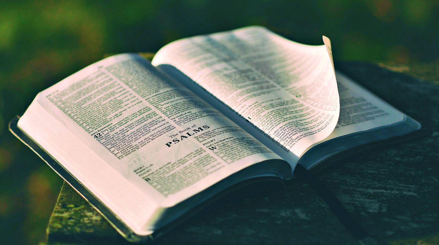 Feature | Close up of bible psalms verse | This Survival Training Course Might Just Save Your Life