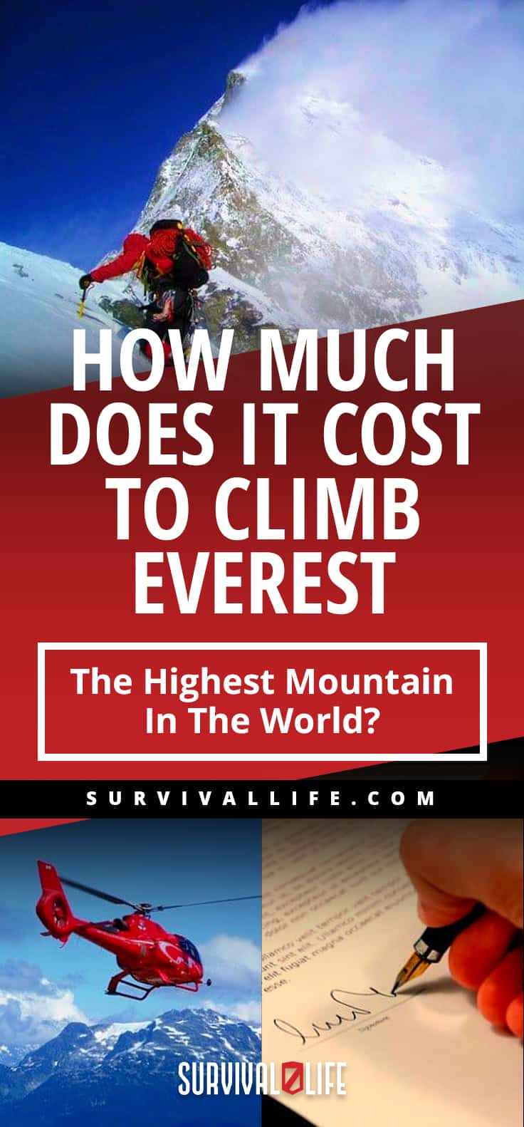 How Much Does It Cost To Climb Everest, The Highest Mountain In The World?