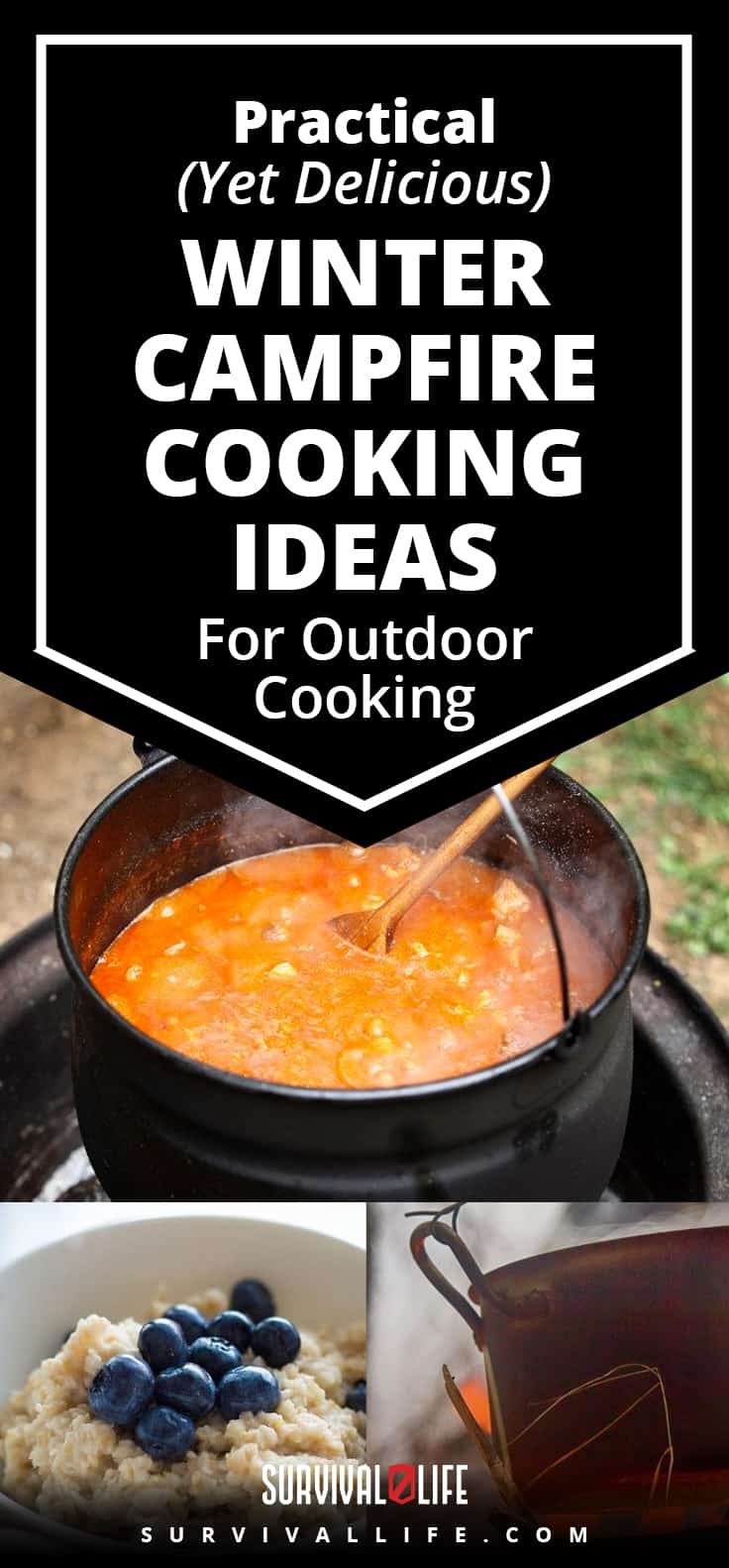 Placard | Practical (Yet Delicious) Winter Campfire Cooking Ideas For Outdoor Cooking