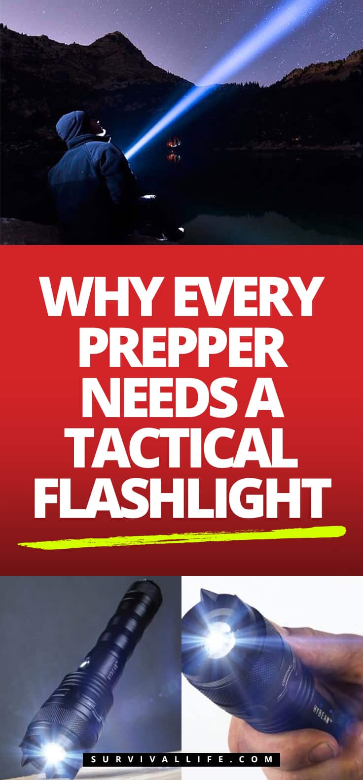 416SL Why Every Prepper Needs A Tactical Flashlight