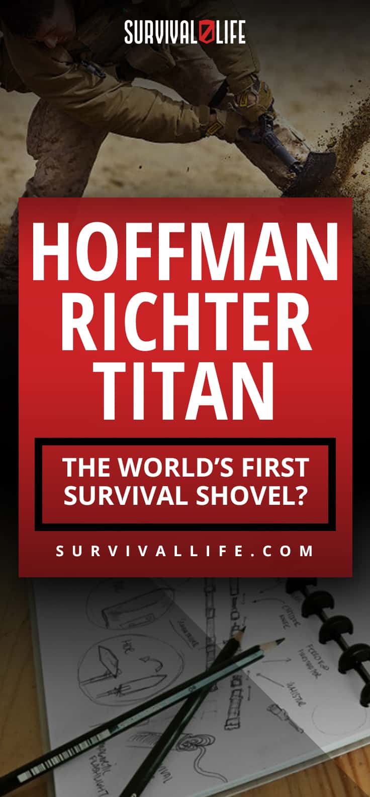 Hoffman Richter TITAN- The world's First Survival Shovel?