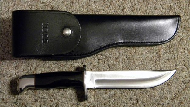 Buck 124 Frontiersman Fixed Blade Knife | Hunters Want These Buck Hunting Knives With Them At All Times