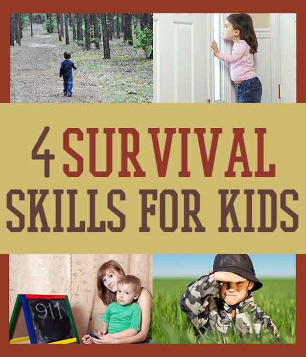 A Family Survival Guide: 4 Survival Skills for Kids | Survival Hacks And Skills You Should Know