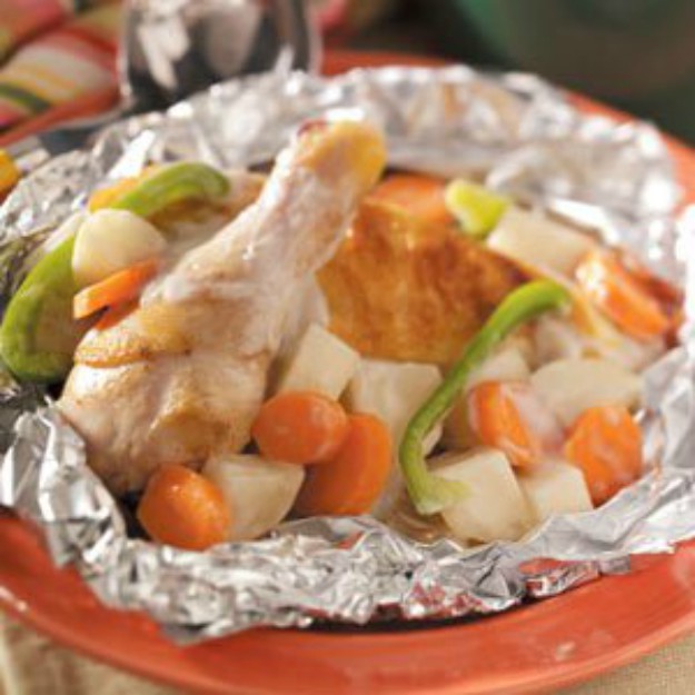Campfire Chicken Stew | Savory Campfire Recipes For Delicious Meals Outdoors
