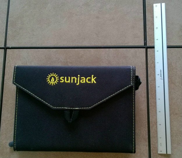 charger 1 Sunjack 14W Portable Solar Charger Review | Solar Power On The Go
