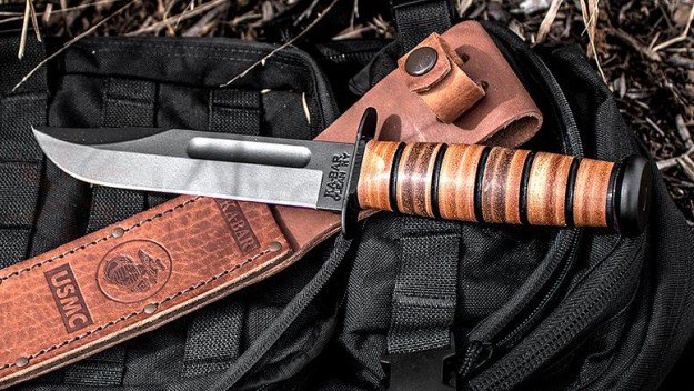 Ka-Bar USMC Fighting Knife | A Knife To A Gun Fight? Win With The Best Tactical Knives 