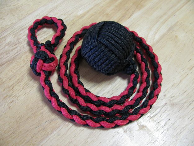 Paracord Monkey Fist | Valentine's Day Gifts For Her | Self-Defense Weapons For Women