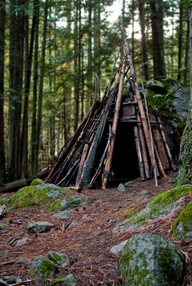 Building Shelter | Six Basic Wilderness Survival Skills