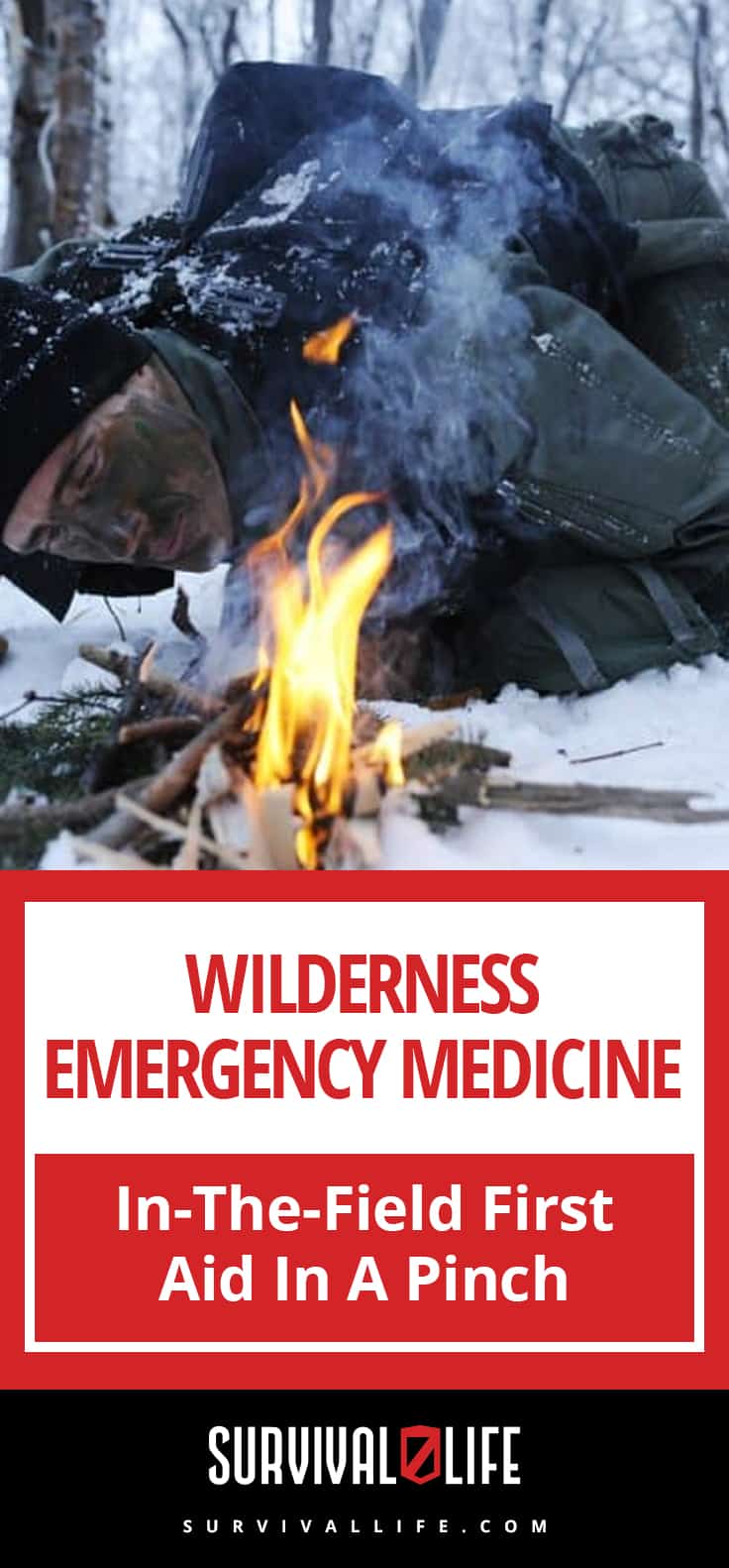 Placard | Wilderness Emergency Medicine | In-The-Field First Aid In A Pinch