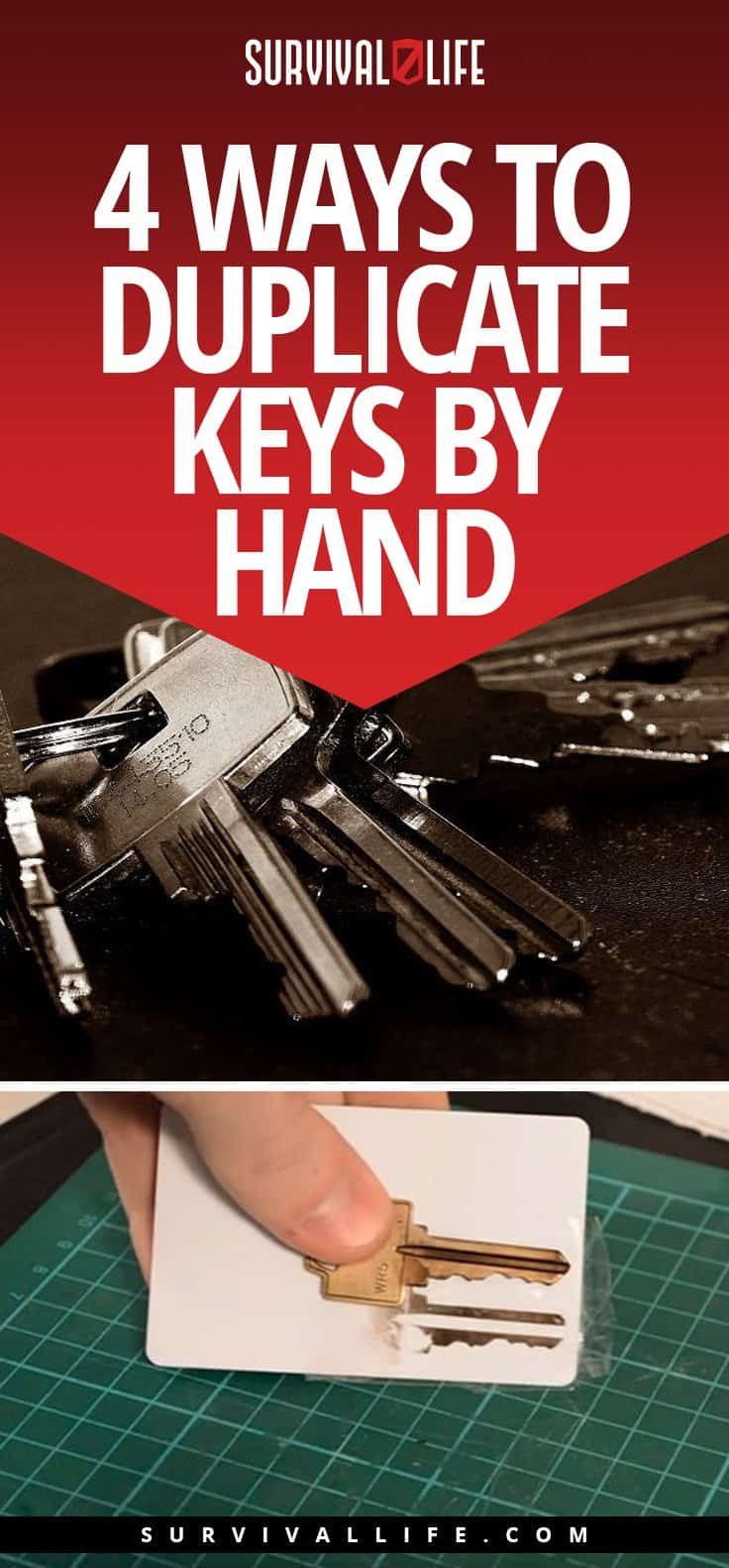 Ways To Duplicate Keys By Hand | https://survivallife.com/duplicate-keys-by-hand/