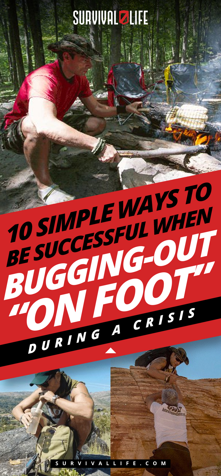 10 Simple Ways To Be Successful When Bugging-Out "On Foot" During A Crisis