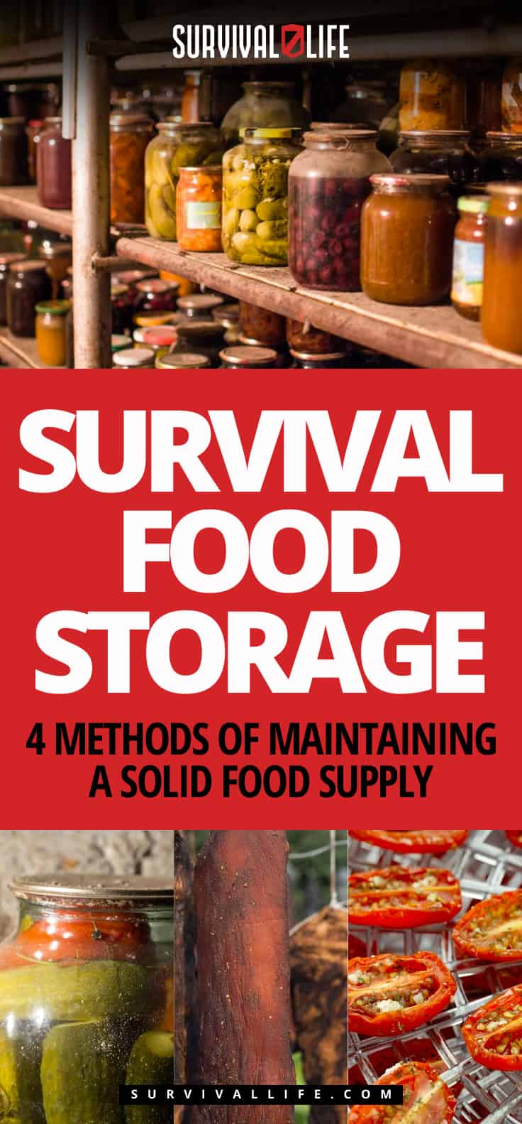 Survival Food Storage | 4 Methods Of Maintaining A Solid Food Supply