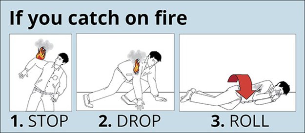 Stop, Drop And Roll | Fire Survival Tips | Know What To Do When SHTF