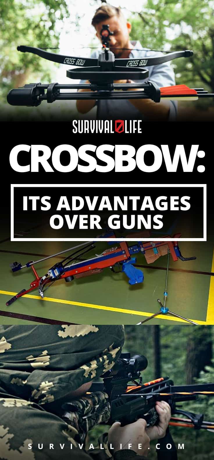 How To Use A Crossbow And Why Use It Over Guns | https://survivallife.com/how-use-crossbow/