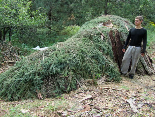  Using Tree Branches For Shelter | 14 Survival Shelters You Can Build For Any Situation