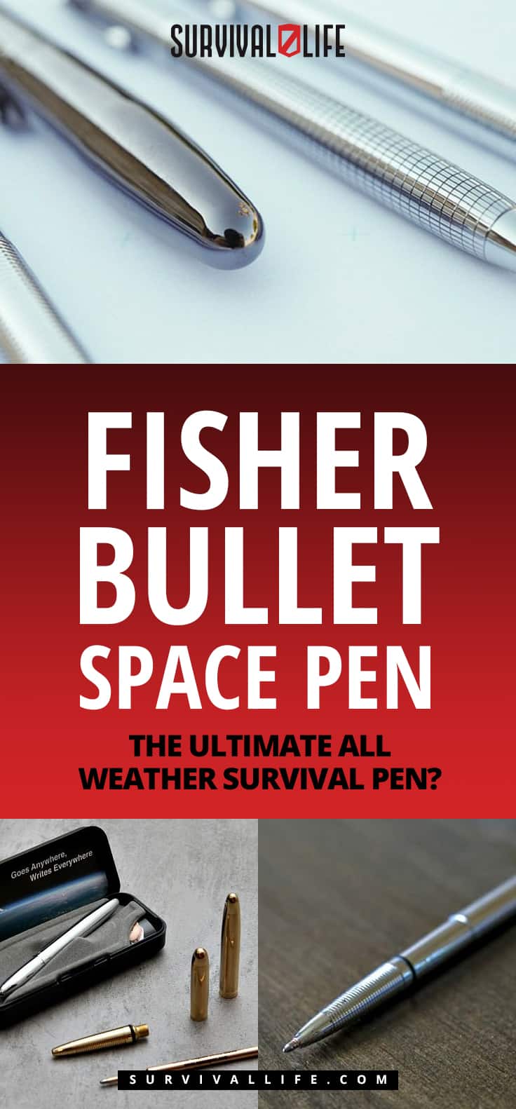 [Review] Fisher Bullet Space Pen- The Ultimate All Weather Survival Pen?