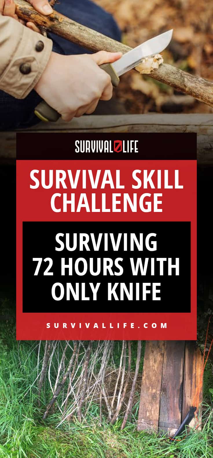 Knife | Survival Skill Challenge: Surviving 72 Hours With ONLY Knife
