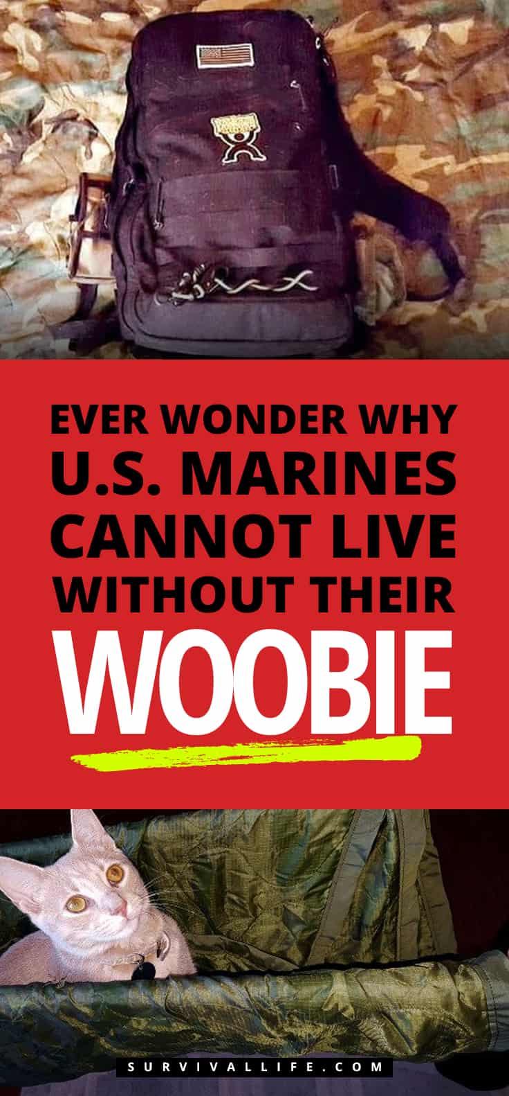 Pinterest Placard | Ever Wonder Why U.S. Marines Cannot Live Without Their "Woobie?" | Micro-Fiber Cloths