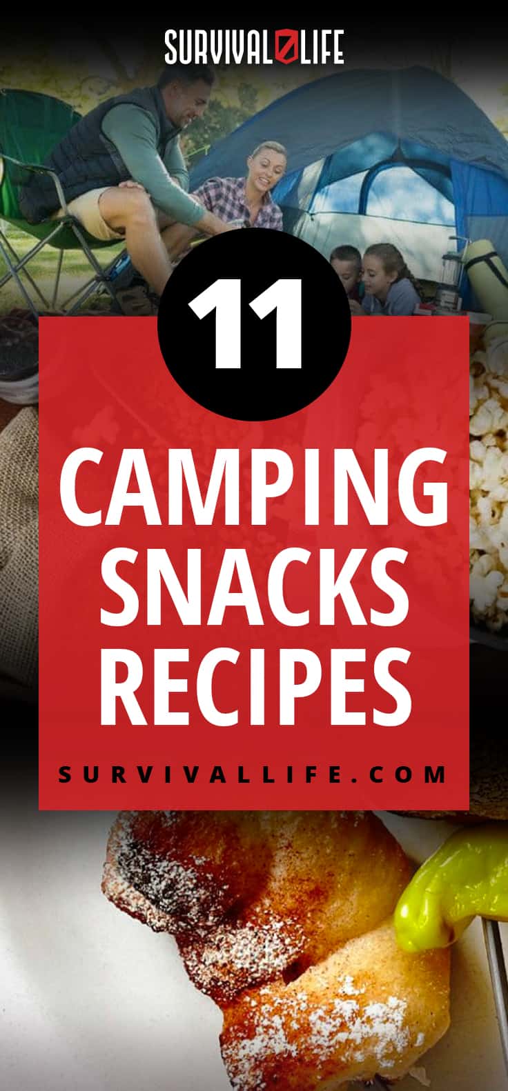 Camping Snacks | Appetizing Recipes Perfect Outdoors | https://survivallife.com/crazy-simple-super-delicious-camping-snacks-camping-food-recipes/