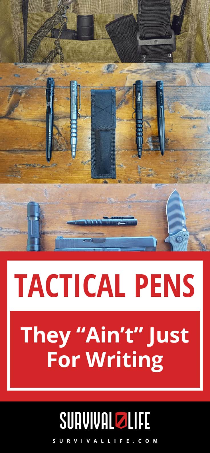 Tactical Pens: They “Ain't” Just For Writing | https://survivallife.com/tactical-pens/
