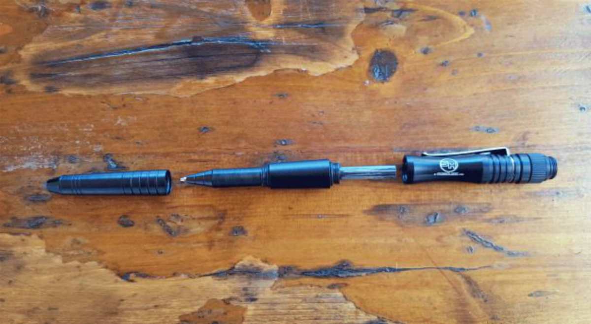 Black pen on table | Tactical Pens: They “Ain't” Just For Writing