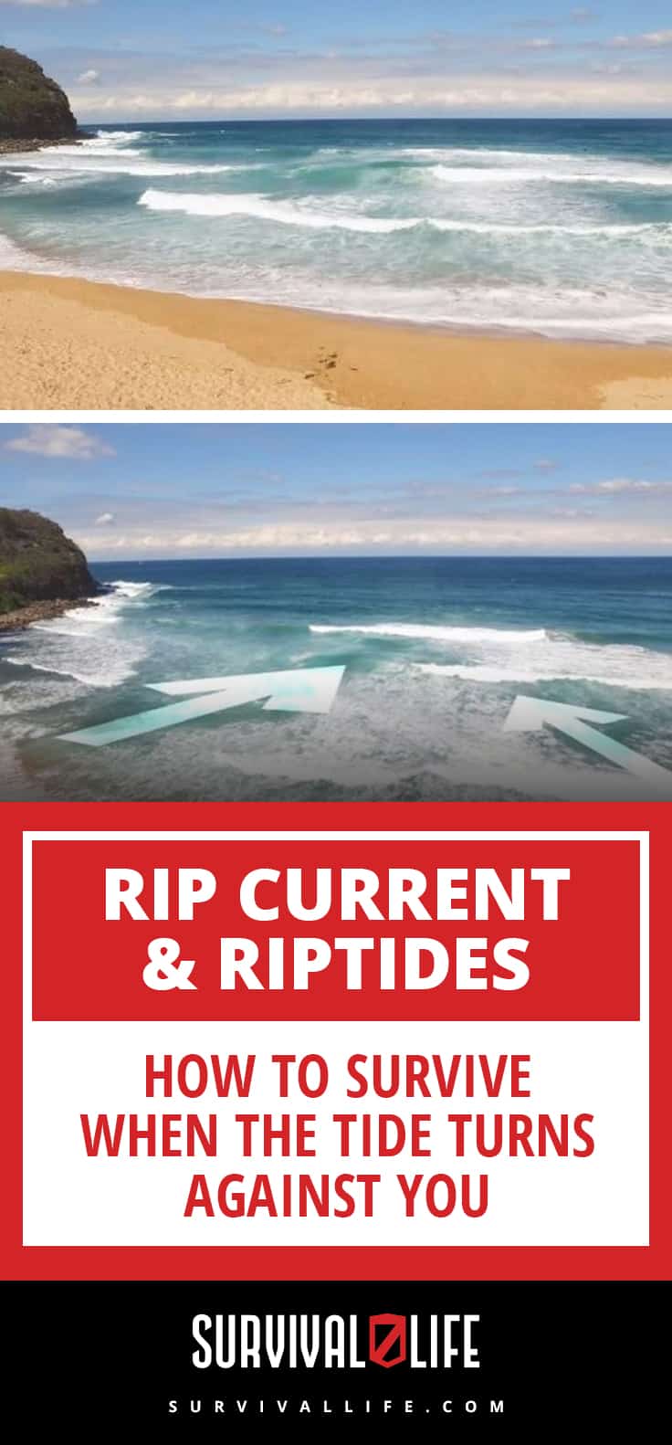 Rip Current And Riptides | How To Survive When The Tide Turns Against You