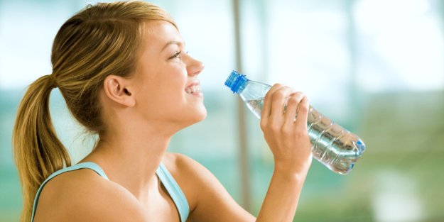 Drink water even when you're not thirsty. | How To Stay Hydrated In Hot Conditions