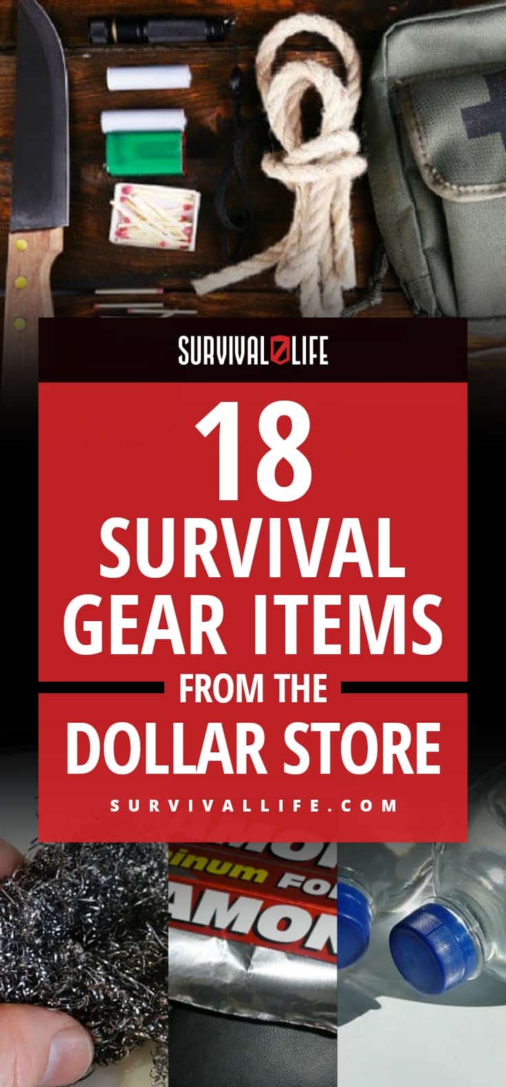 Survival Gear | 18 Survival Gear Items From The Dollar Store