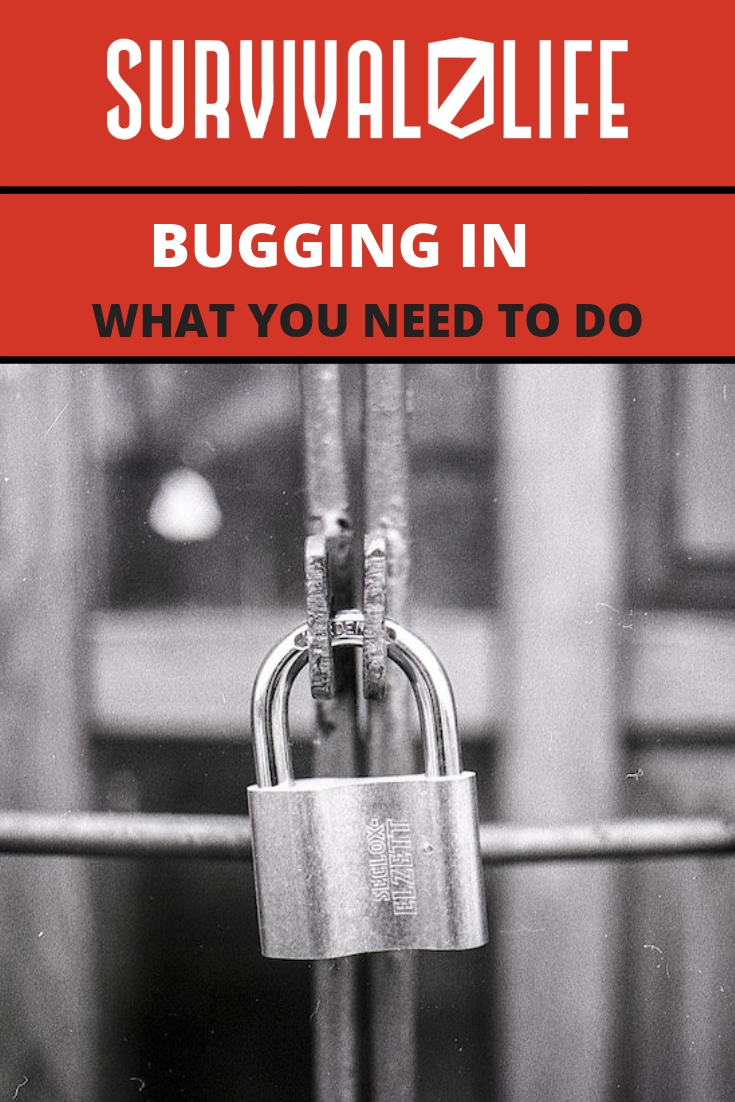 Placard | Bugging In | What You Need To Do | Bug In Prepper List