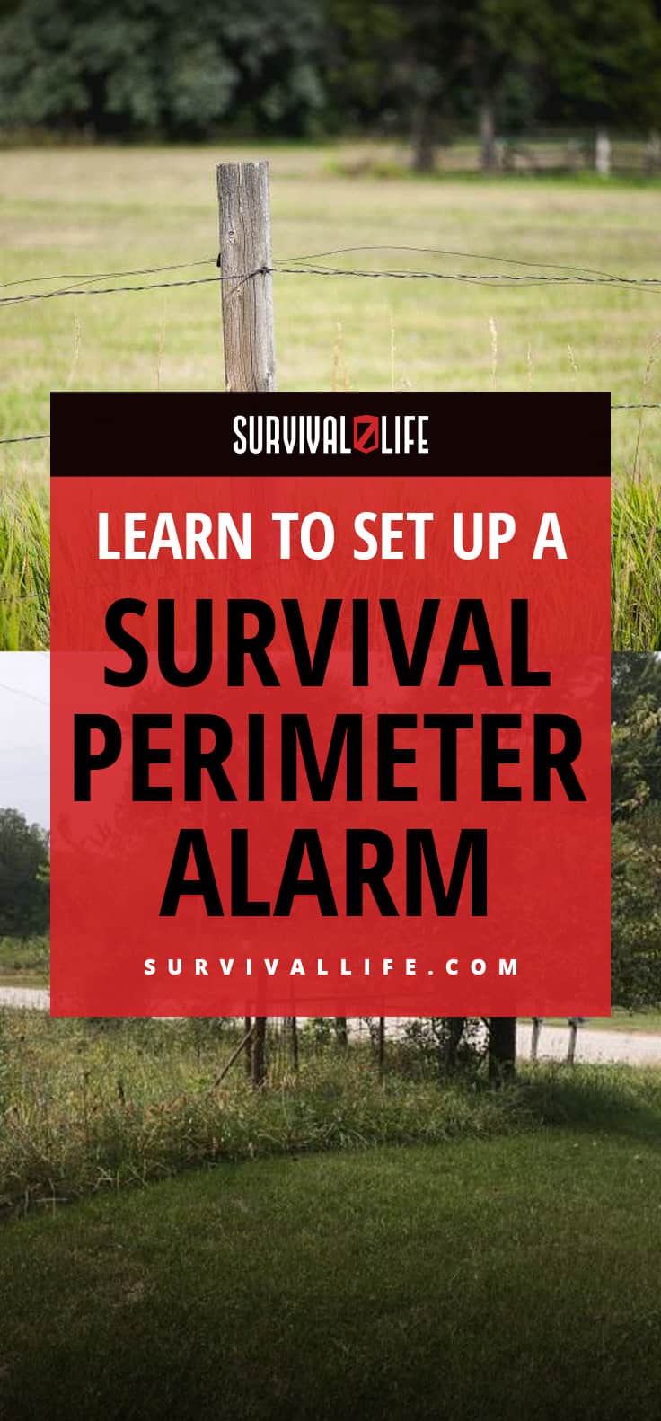 Infographic | Learn To Set Up A Survival Perimeter Alarm | Survival Perimeter Security