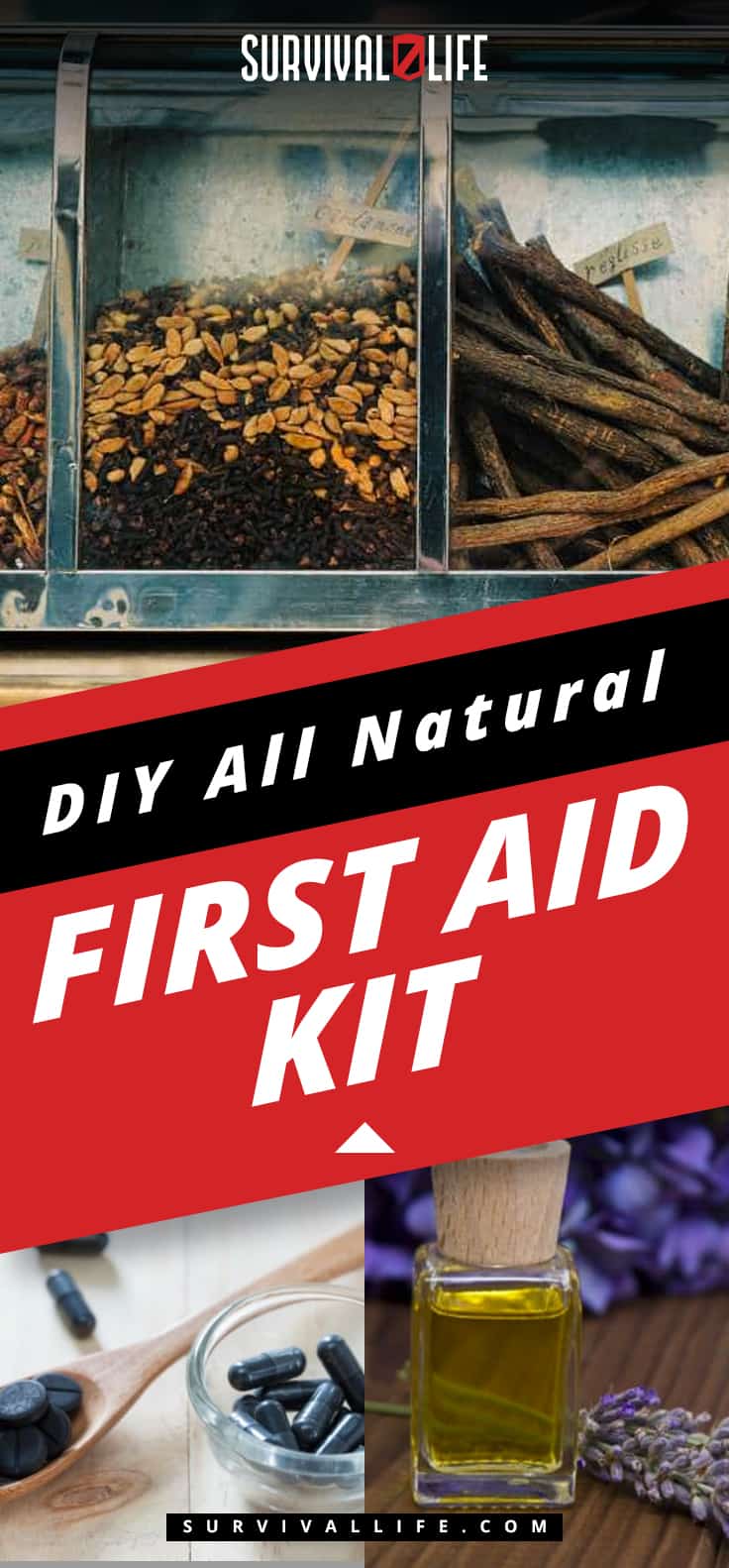 DIY All Natural First Aid Kit
