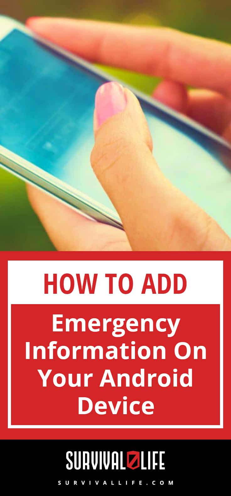 Emergency Information | How To Add Emergency Information On Your Android Device | emergency information android