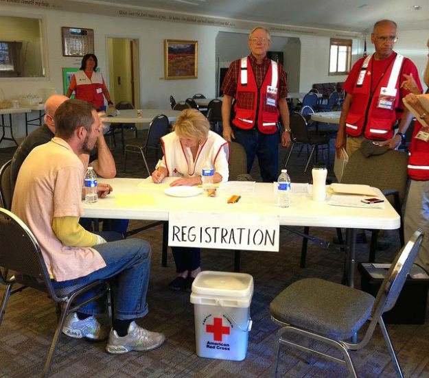 Report to the Evacuation Reception and Care Center | Tips for Sheltering in Place