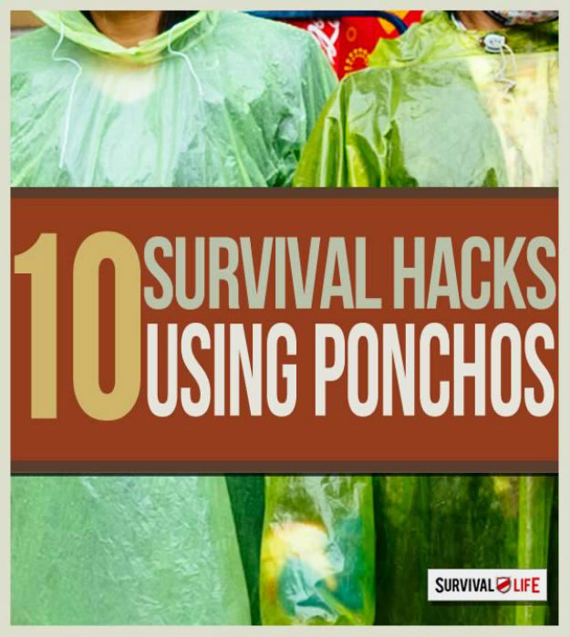 10 Survival Hacks Using a Poncho | Survival Hacks