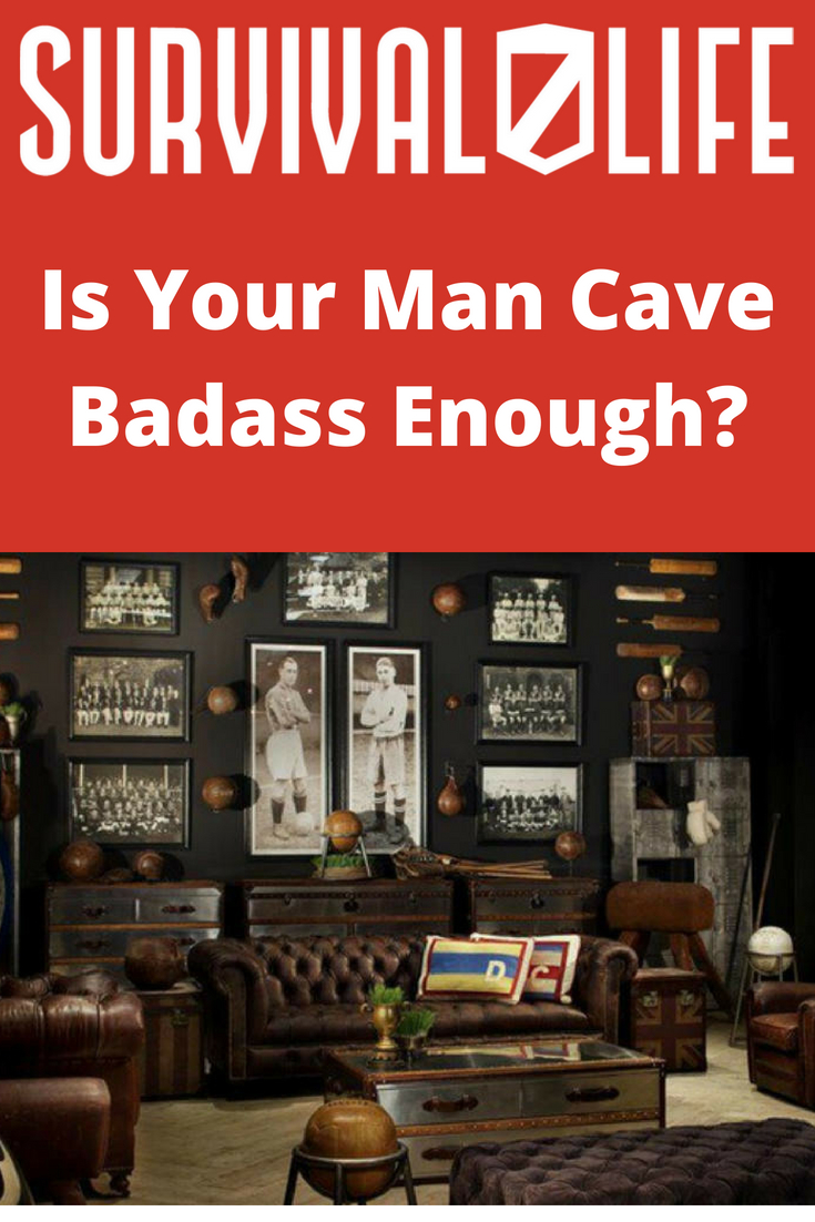 Man Cave Ideas: Is Your Man Cave Badass Enough? | https://survivallife.com/man-cave-ideas/