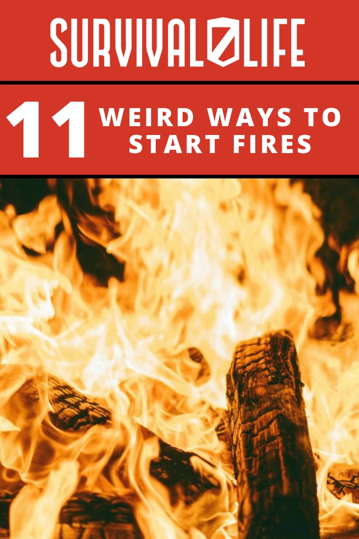 Weird Ways to Start Fires | fire building techniques