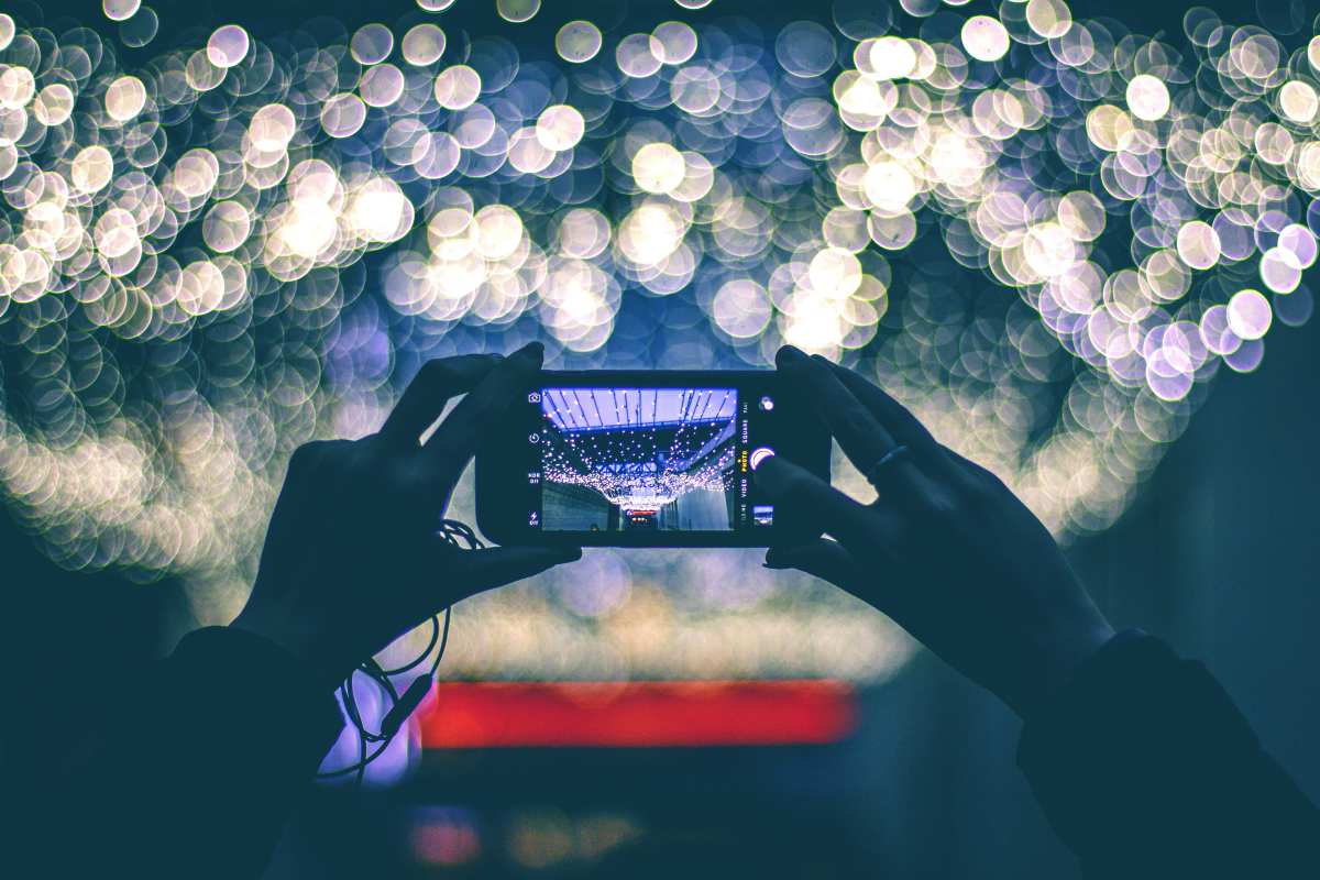 Capturing lights with smartphone | Proven DIY Home Security Tips To Protect Your Family