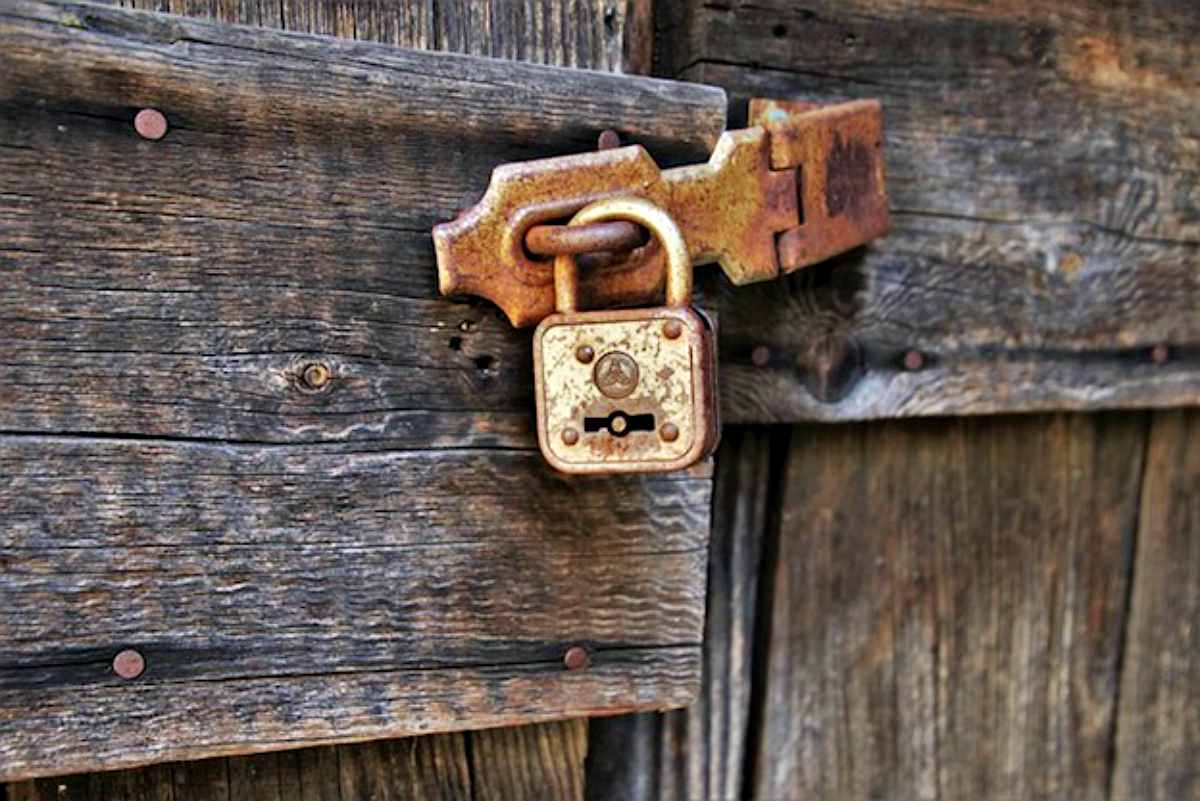 Wooden storage lock | Proven DIY Home Security Tips To Protect Your Family