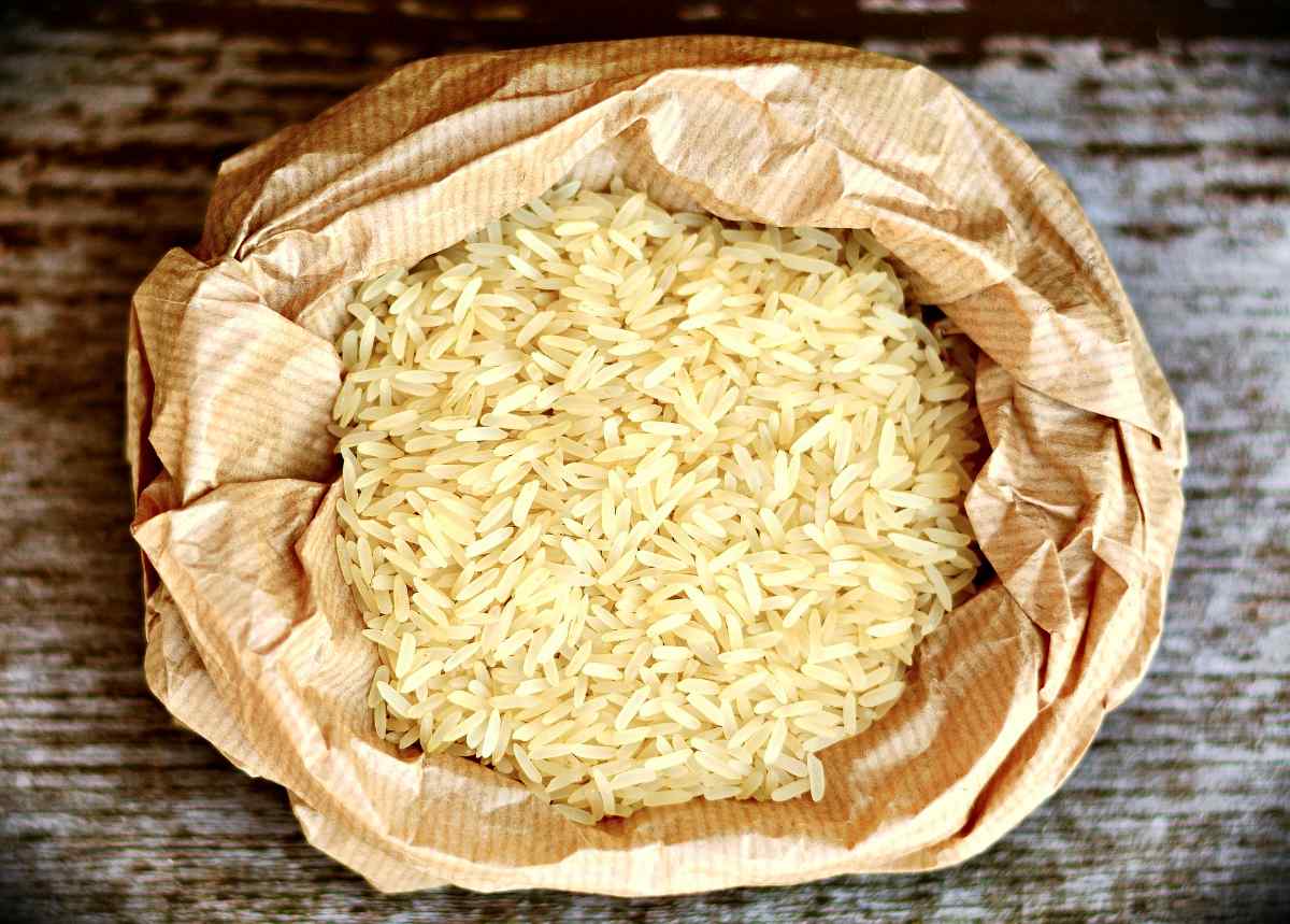 Rice in paper bag | Survival Food Items That Will Outlast The Apocalypse