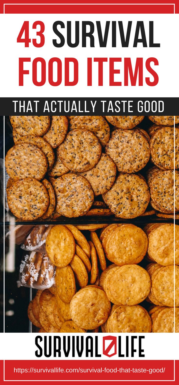 Placard | 43 Survival Food Items That Actually Taste Good