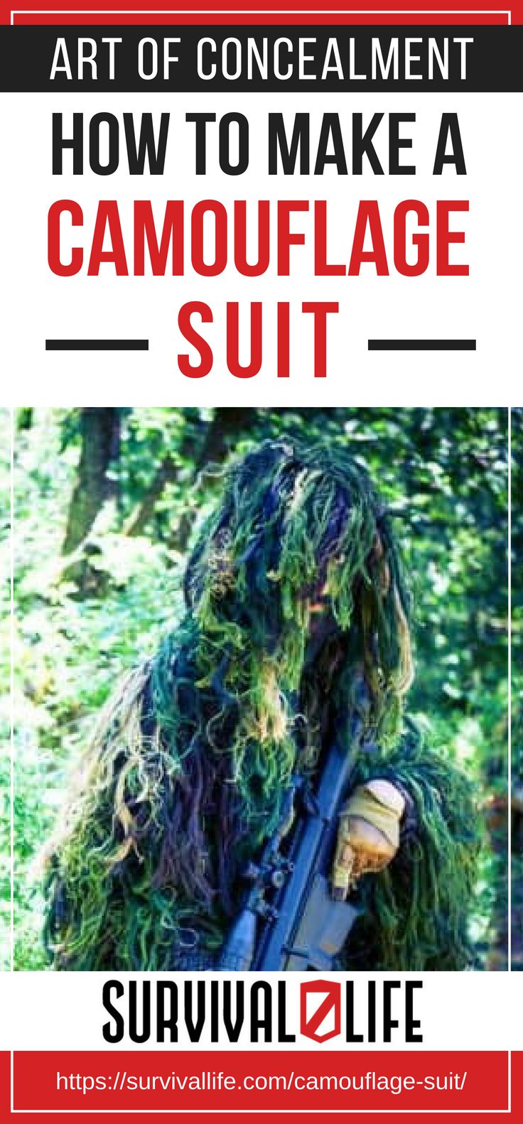 Placard | Art of Concealment | How To Make A Camouflage Suit