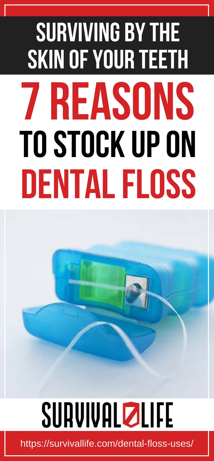 Placard | Surviving By The Skin Of Your Teeth: 7 Reasons To Stock Up On Dental Floss