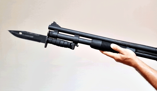 12 Gauge Shotgun With A Bayonet | Never Fear The Walking Dead Again With These Badass Weapons
