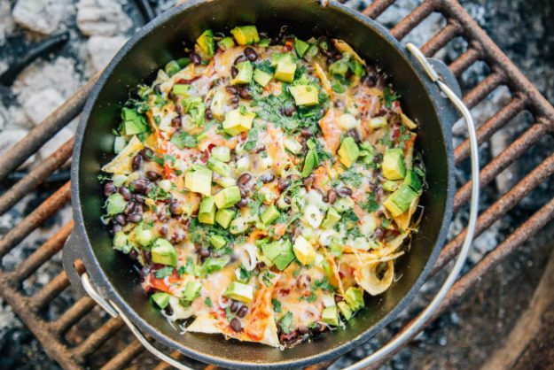 How to Make Campfire Nachos | Savory Campfire Recipes For Delicious Meals Outdoors