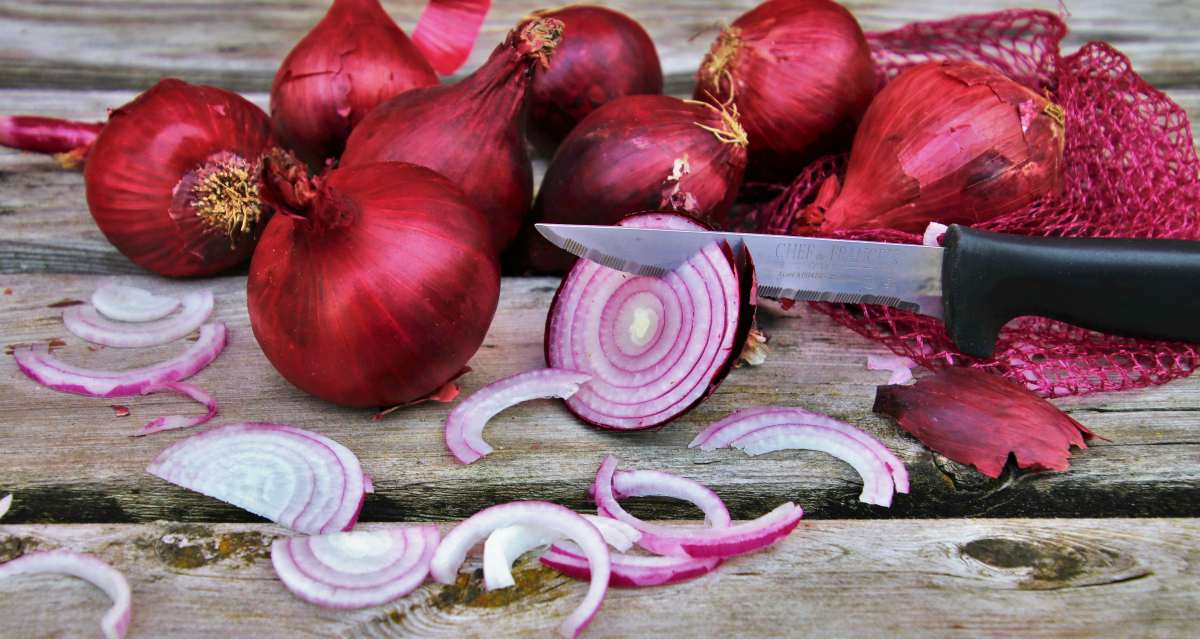 Slices of onion | Ways To Remove A Splinter