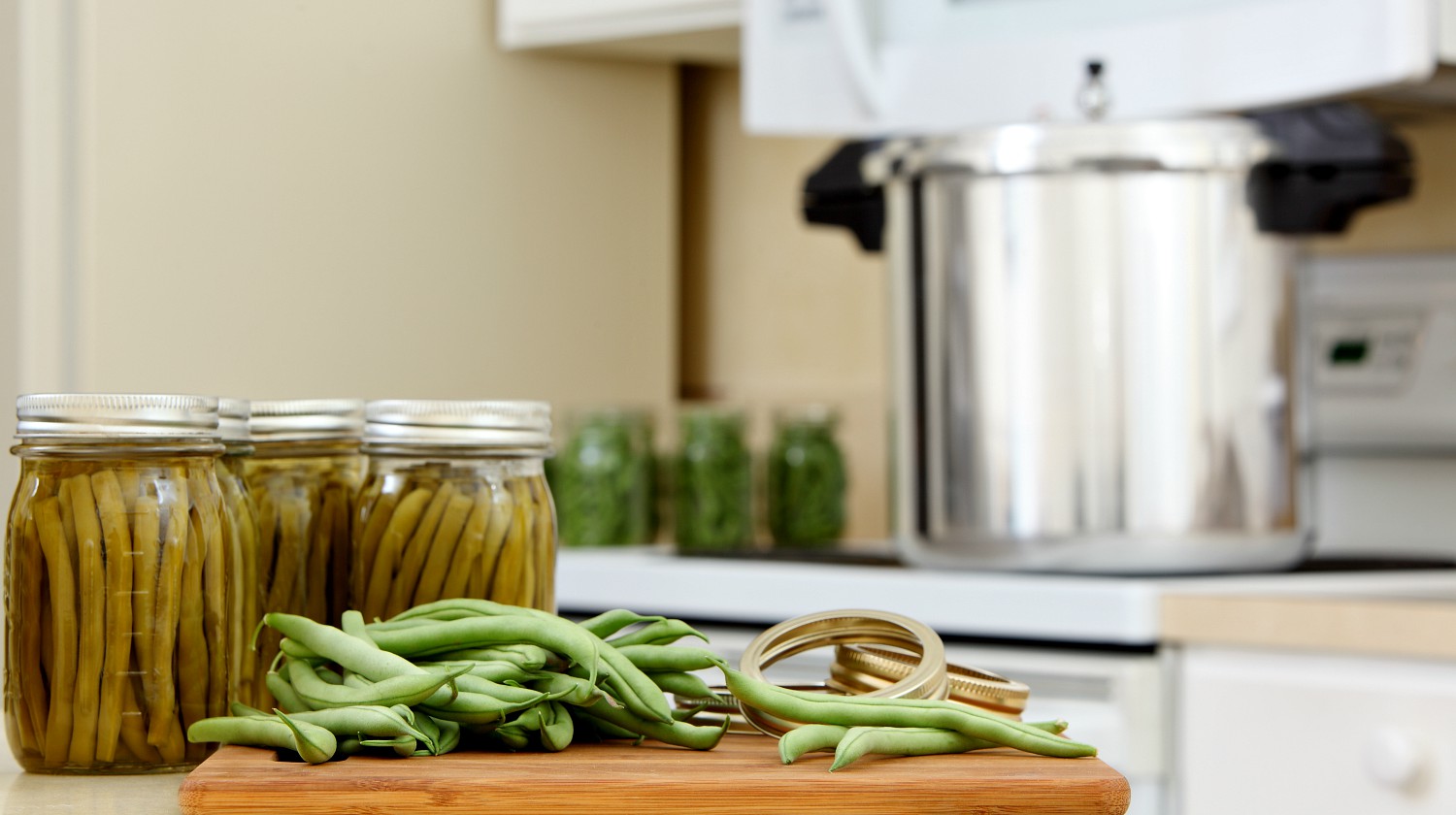 Feature | Canning process of green beans | Canning Jar | How To Guide To Canning