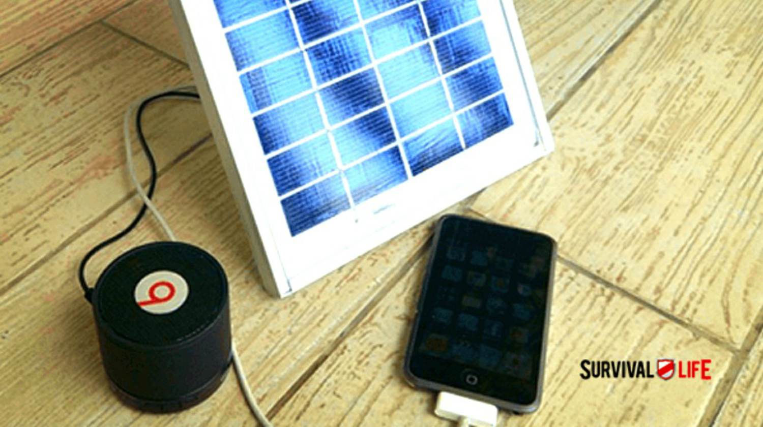 DIY Solar-Powered Cellphone Charger | Steps To Follow | Survival Life