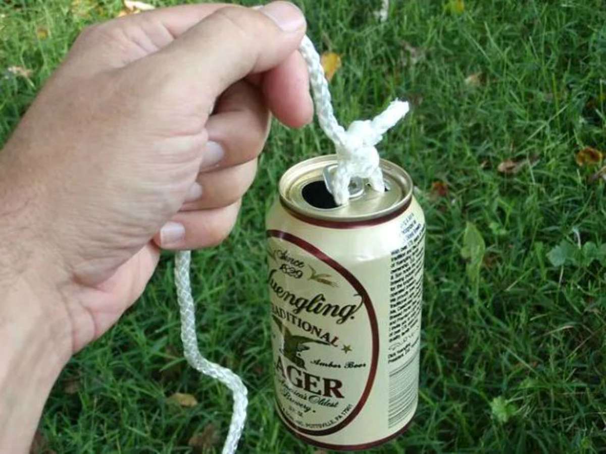 Beer can with string | Hold My Beer And Watch This!