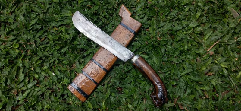 golok-traditional-machete-indonesia-exotic-tiger machete knife 
